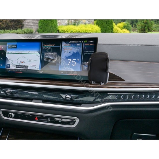 Dashboard phone mount holder for BMW X7 G07 (2023-up) - v1