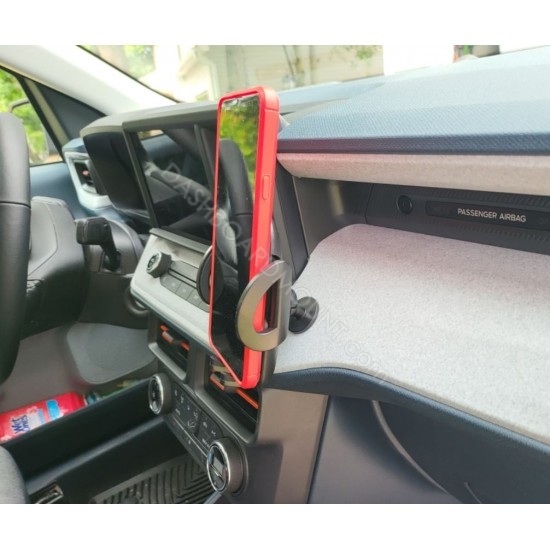 Ford Maverick console Phone Mount holder - small mount