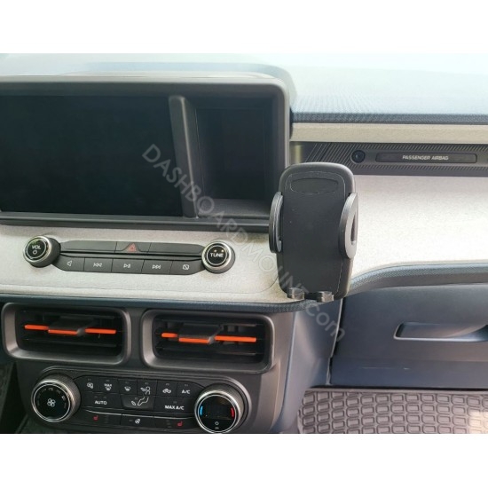 Ford Maverick console Phone Mount holder - small mount