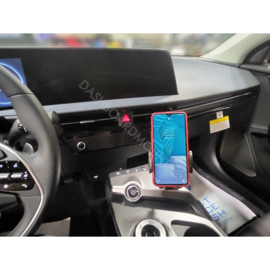 Wireless charger phone Mount for Kia EV6 Armrest