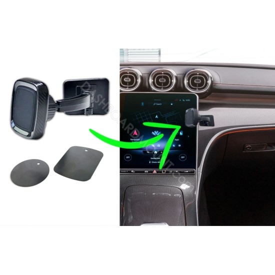 Mercedes E class C class dashboard phone holder mount