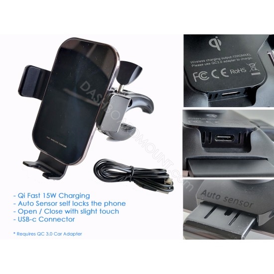 Kia Telluride phone mount - center console (Wireless Charger)